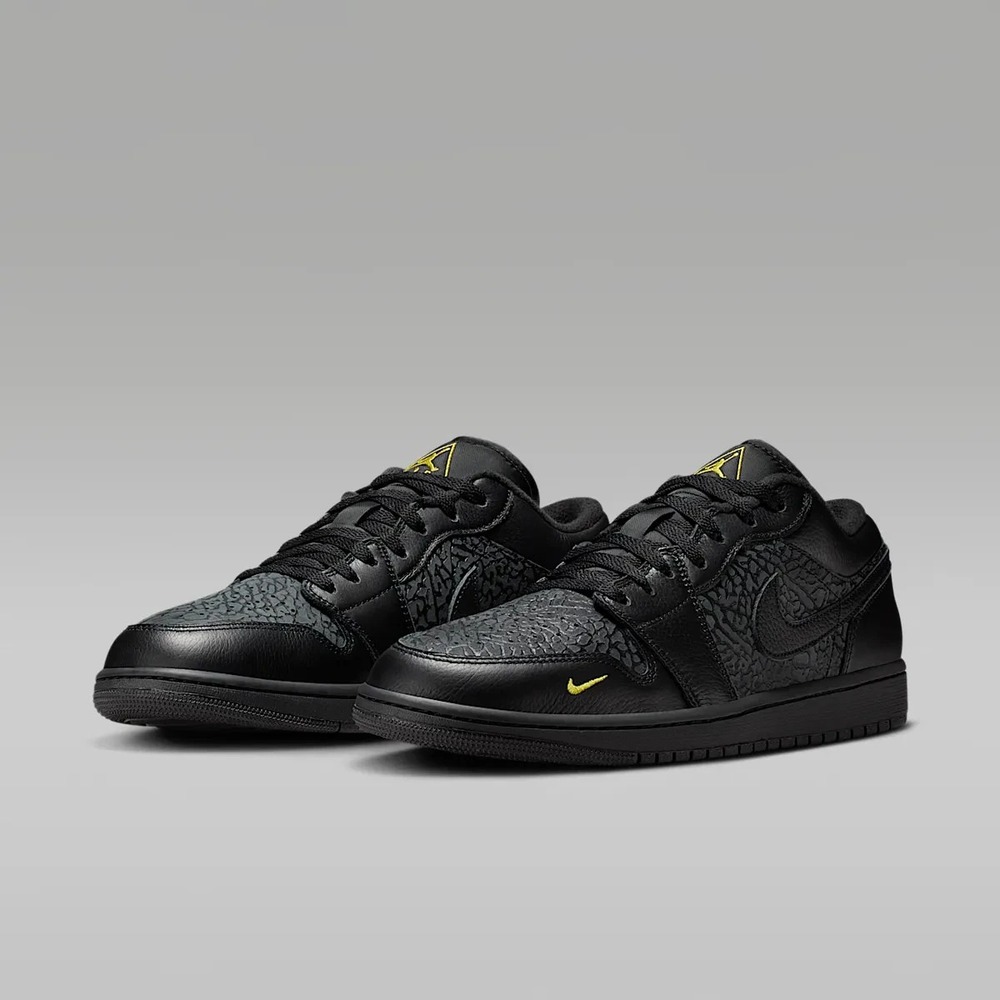 11M -  [NEW] Men's Air‎ Jordan 1 Low Shoes 'Black' IM6568-010 - Picture 5 of 8